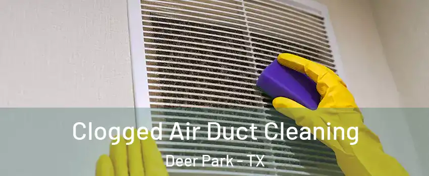  Clogged Air Duct Cleaning Deer Park - TX