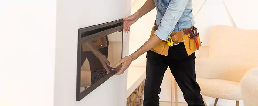 Metal Fireplace Installation in Deer Park, Texas