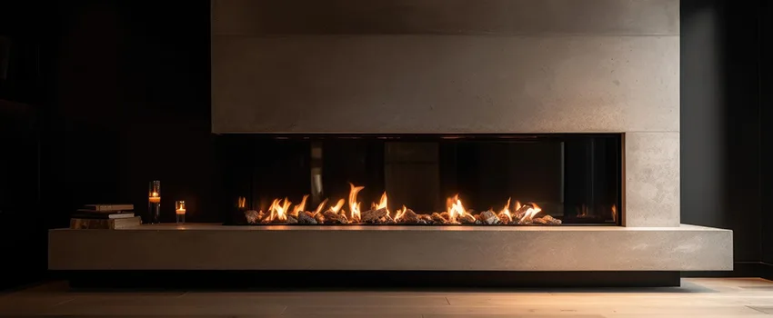 Gas Fireplace Ember Bed Design Services in Deer Park, Texas