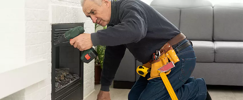 New Indoor Fireplace Installation in Deer Park, Texas