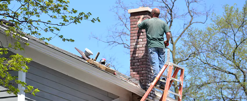 Vinyl and PVC Chimney Flashing Installation in Deer Park, TX