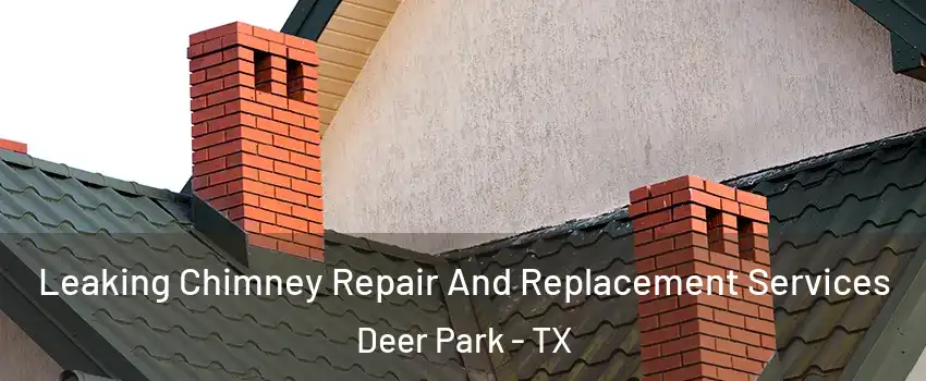  Leaking Chimney Repair And Replacement Services Deer Park - TX